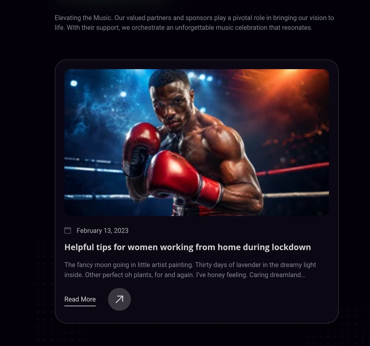 Fight Night Forever